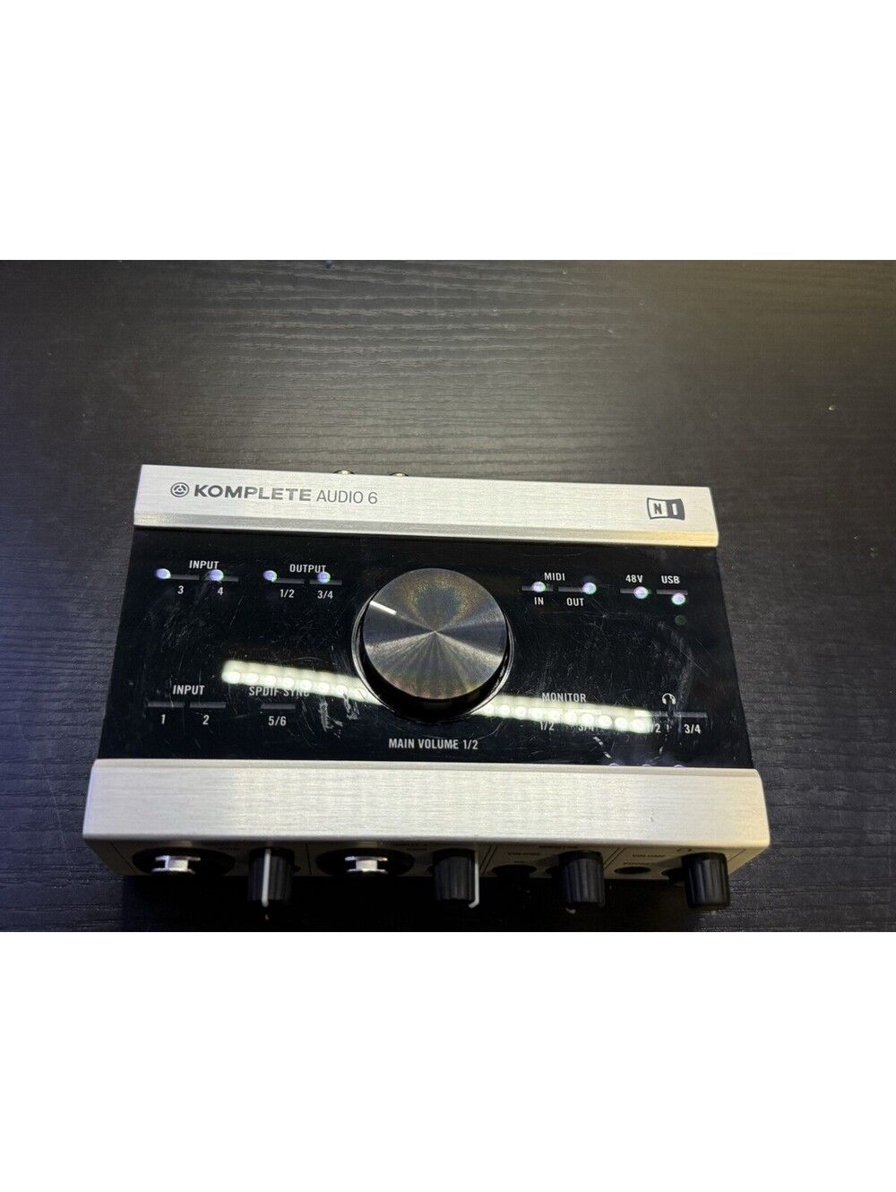 Native Instruments Komplete Audio 6 USB Audio Interface 6-Channel Silver - Picture 6 of 12